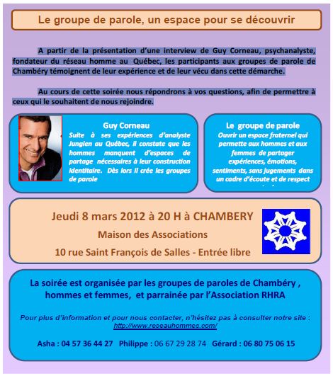 Soirée GdP Chambéry Mars 2012